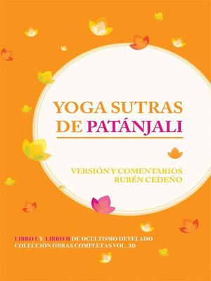 cover image of Yoga Sutras de Patánjali
